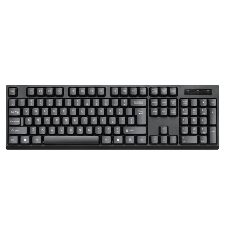 K530 full size wired USB keyboard