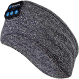 Bluetooth sleep headband headphones in grey