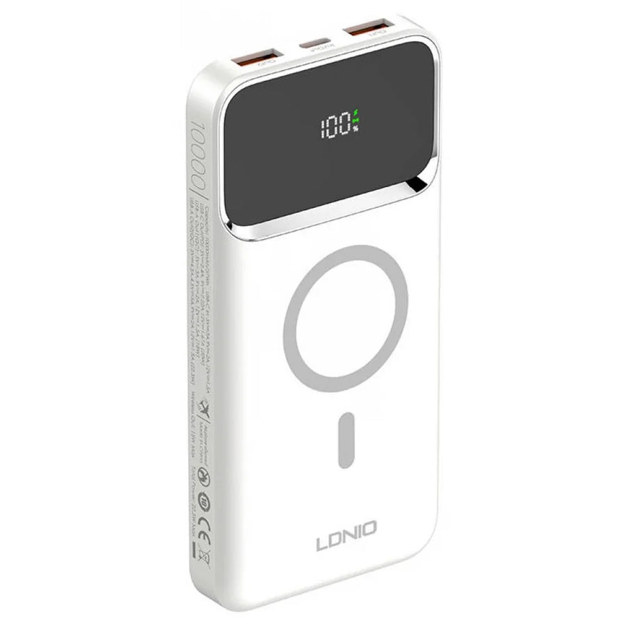 LDNIO PQ11 10000mAh Magnetic Wireless Power Bank