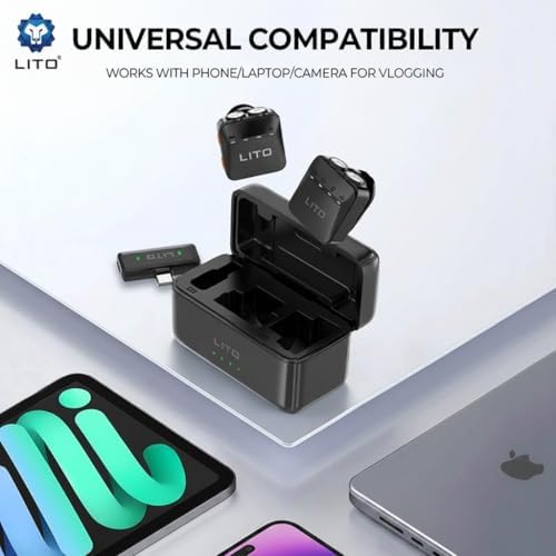 LITO LM04 universal compatibility with phone, laptop and camera