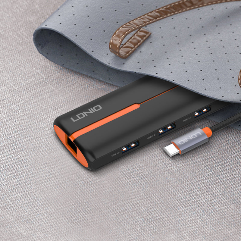 LDNIO DS-26U 6-in-1 USB-C Docking Station