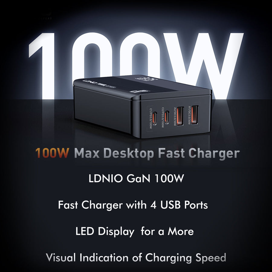 LDNIO A4809C 100W GaN Desktop Charger