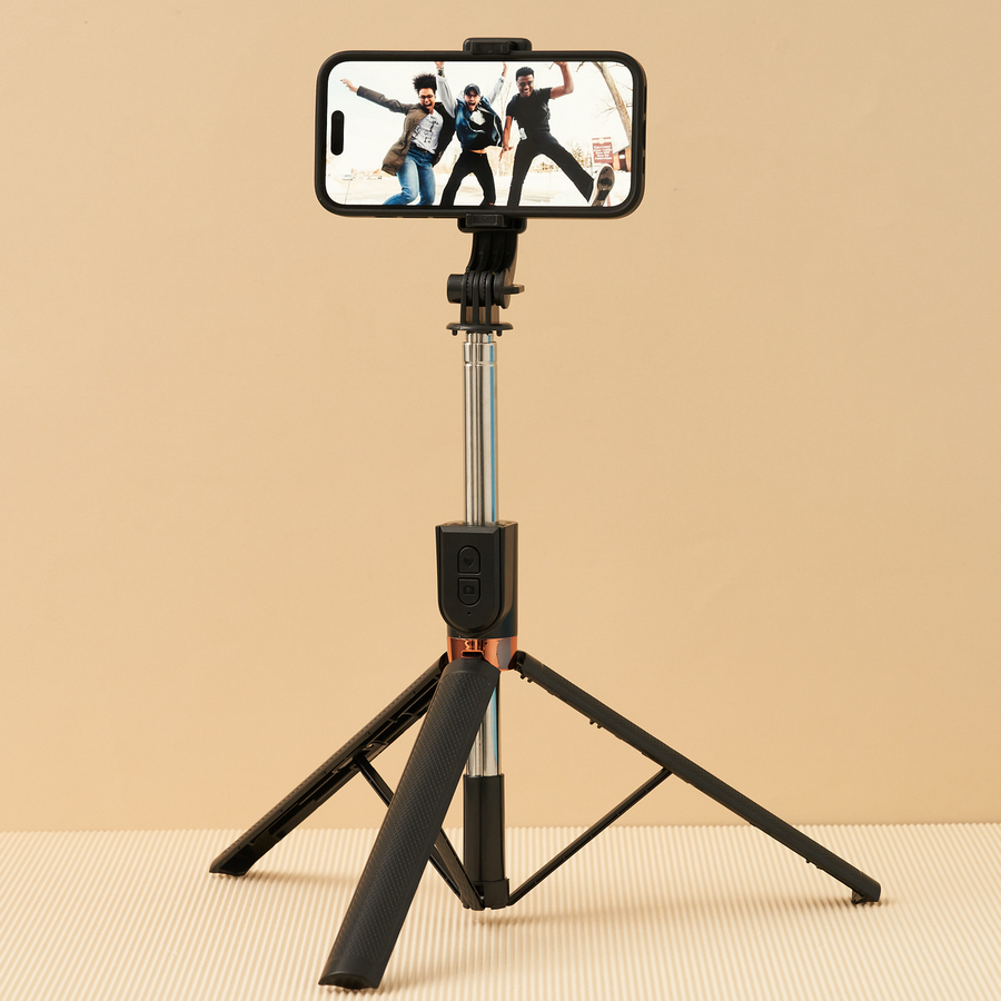 Plokama Live-19 Bluetooth Tripod & Selfie Stick - 170cm Extendable Remote