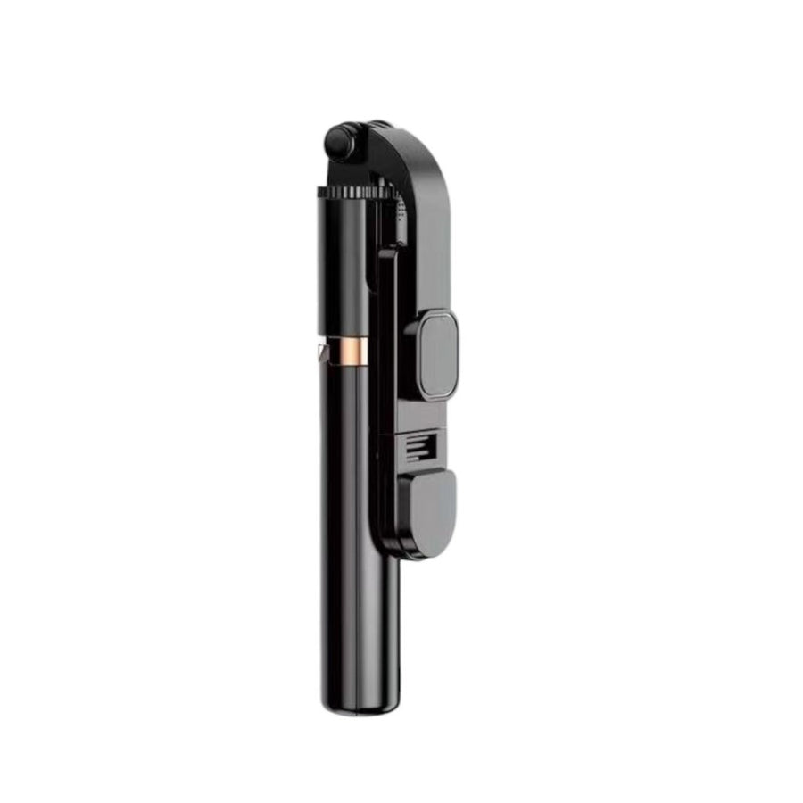 Plokama 1.3m Phone Tripod Stand with LED Light & Bluetooth Remote