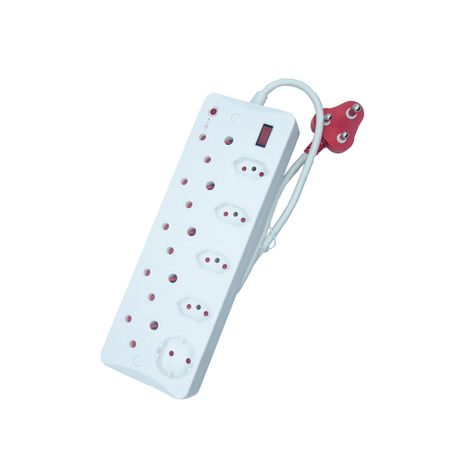Condere 10-Way Surge Protector Power Strip, 16A Non-Rewirable