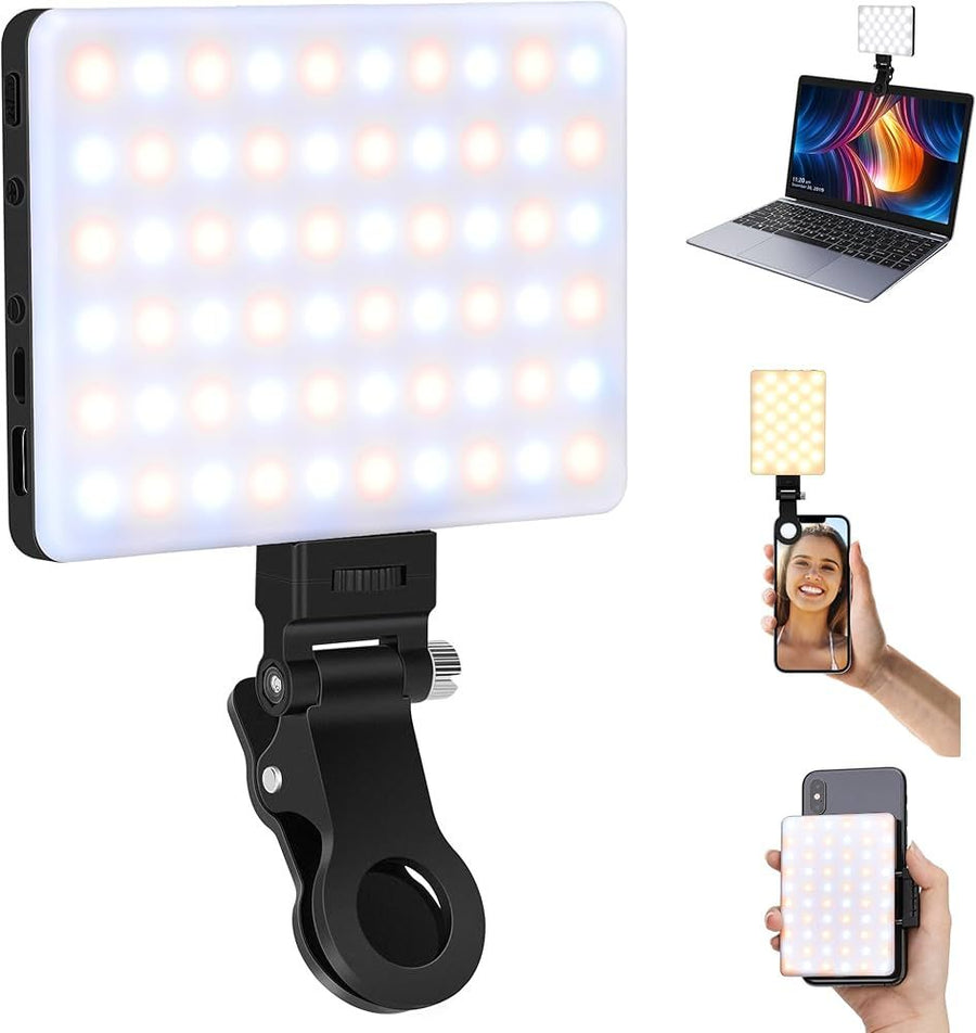 Plokama U160 Pro RGB LED Light 2000mAh 2700-6500K for Photo & Gaming
