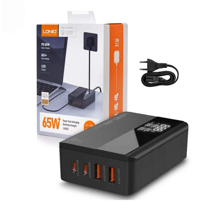 LDNIO A4808Q 65W Desktop Fast Charger
