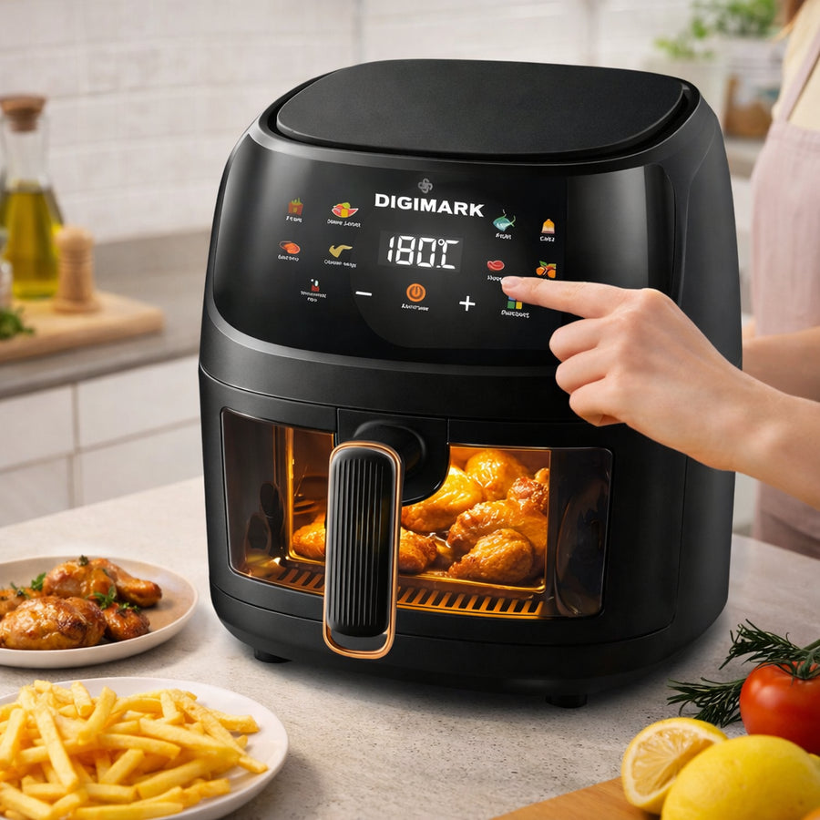 Digimark 8L Air Fryer LED touch screen