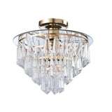 Acrylic multi-tier chandelier ceiling light