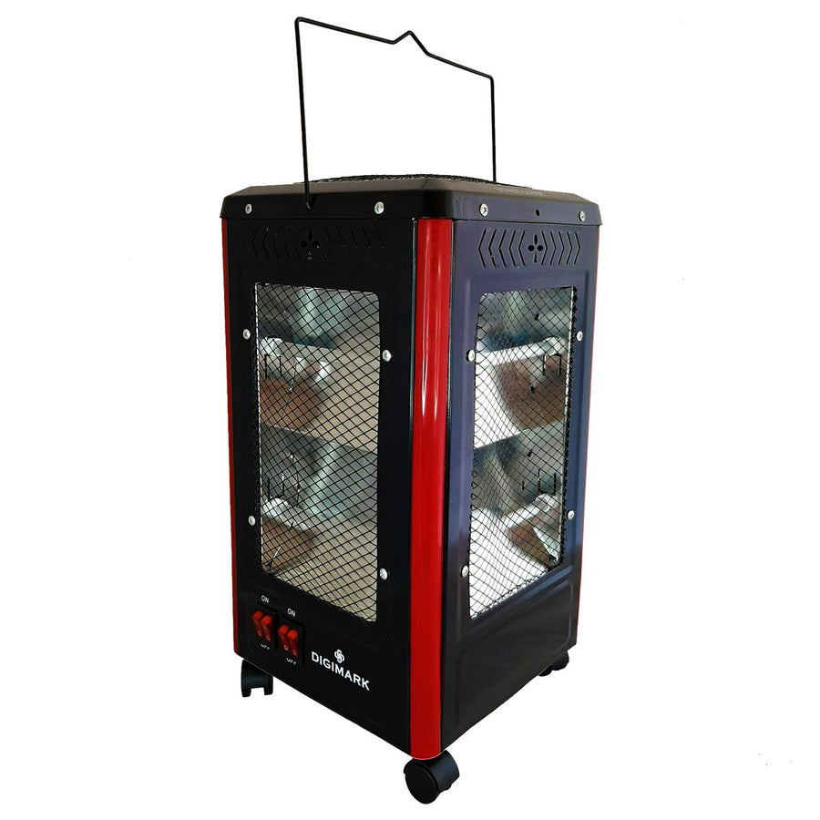 Digimark 5-Sided Quartz Heater side view