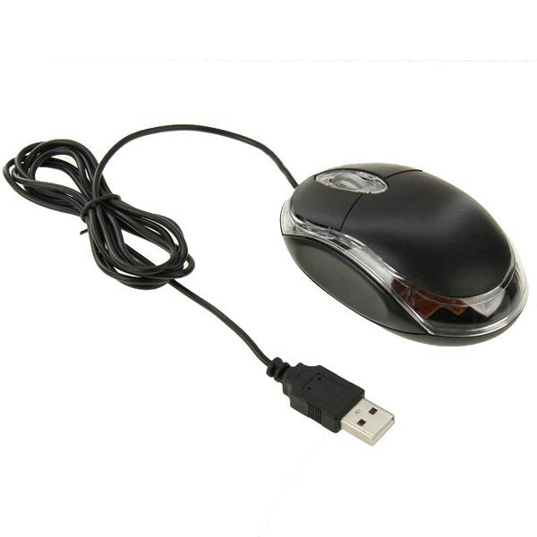 Wired Optical USB Mouse FC-143 - Affordable Entry-Level PC and Laptop Mouse