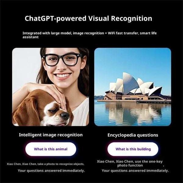 Yesido IO42 Smart AI Glasses side view