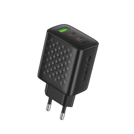 LITO LC25 65W GaN fast charger with USB-C and USB-A ports
