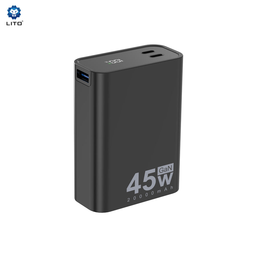 LITO LP02 45W mini power bank front