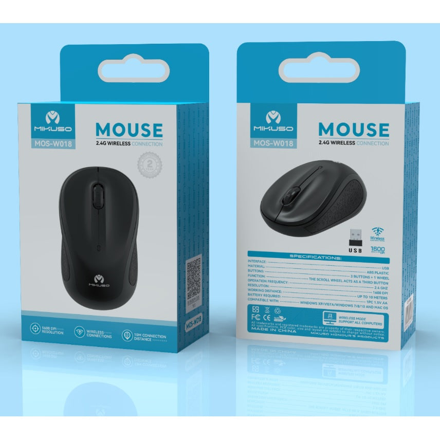 Mikuso MOS-W018 wireless 2.4G mouse