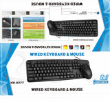 KB8377 wired keyboard and mouse combo