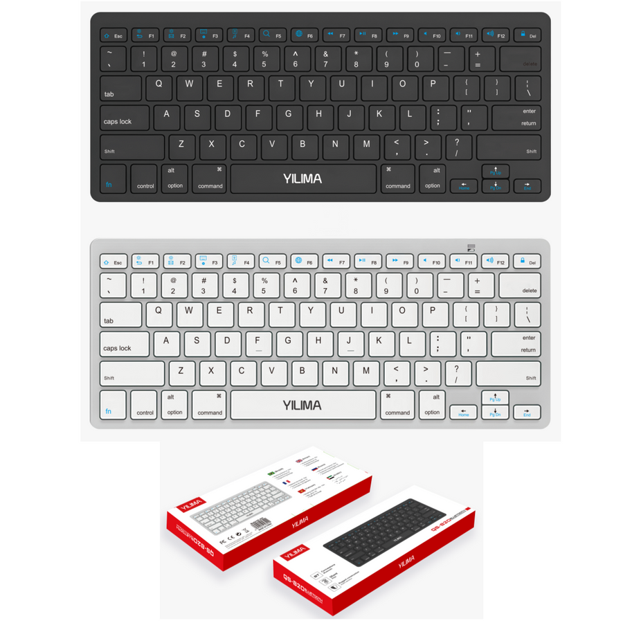 Yilima QS-820 slim Bluetooth keyboard