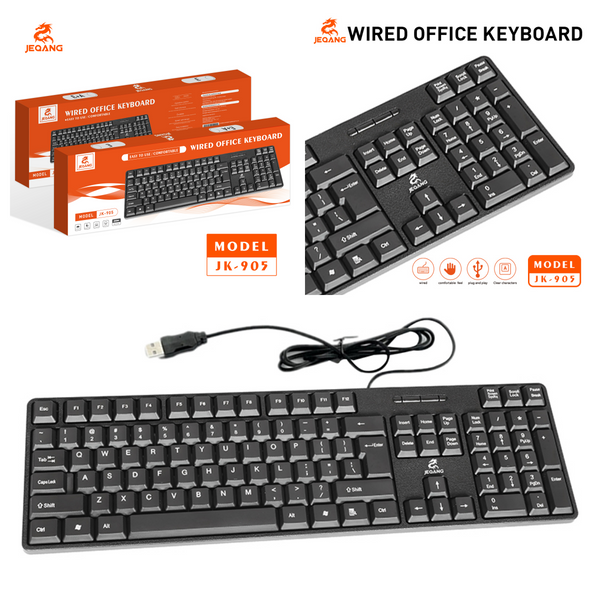 Jeqang JK-905 wired USB keyboard