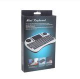 i8 mini wireless keyboard with touchpad