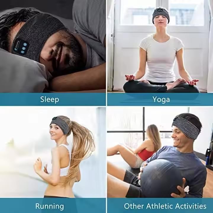 Bluetooth headband control buttons and USB charging