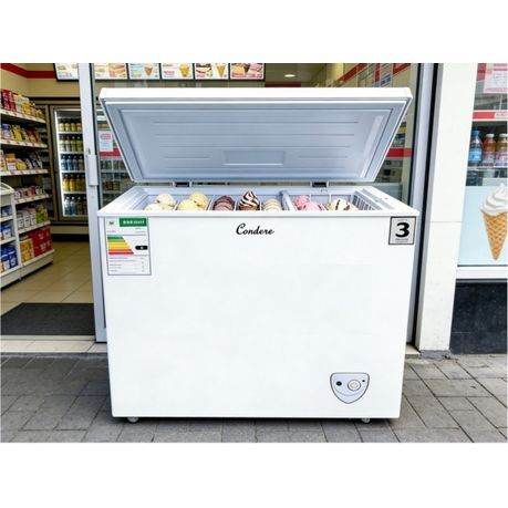 Condere Chest Freezer 188L White