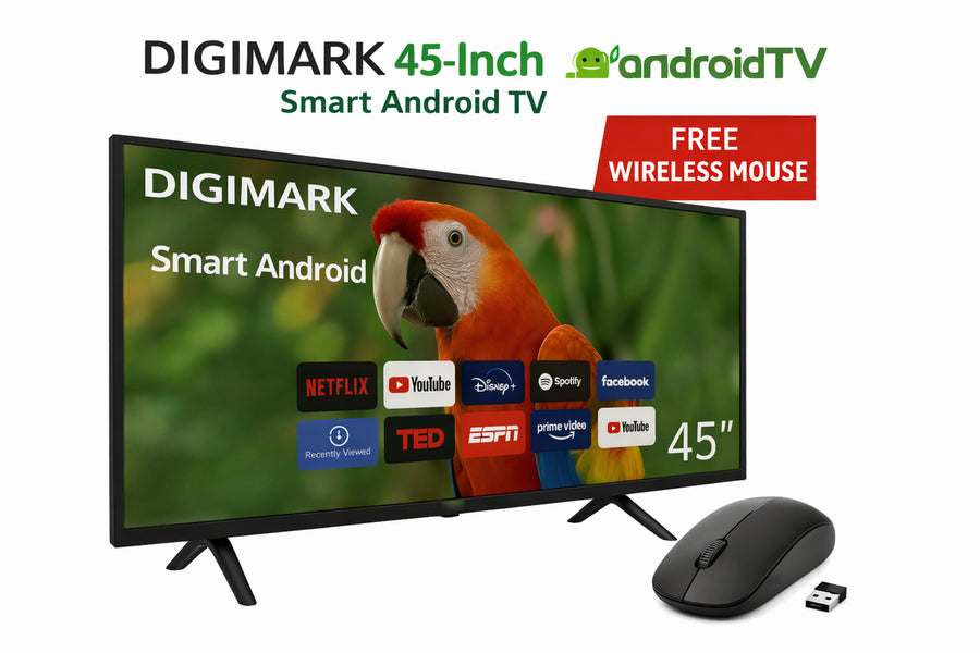 Digimark 45 inch Smart TV with wireless mouse