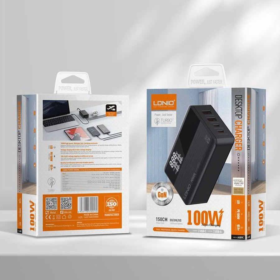 LDNIO A4809C 100W GaN Desktop Charger