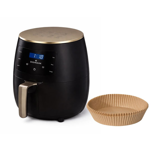 Digimark 6L basket air fryer with paper liner