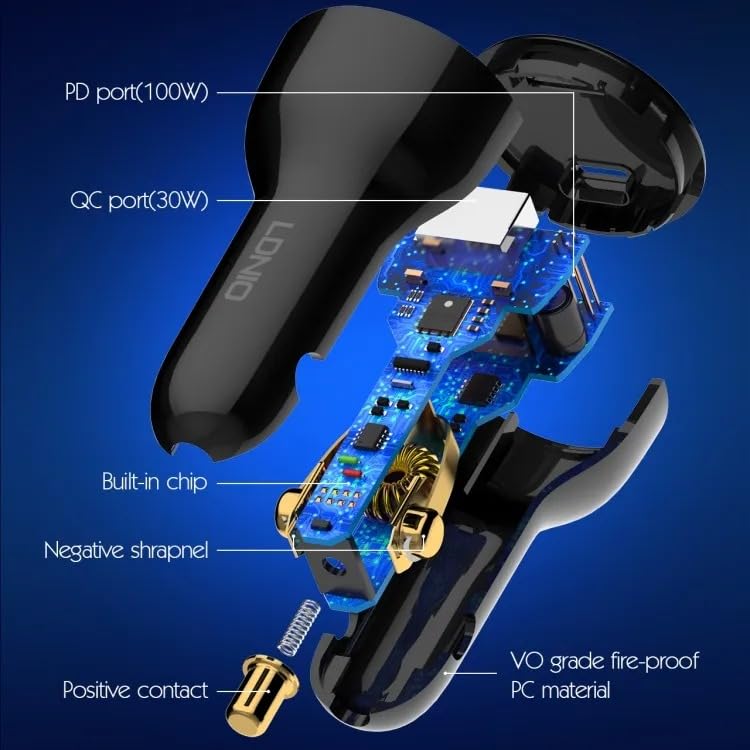 LDNIO C101 100W Car Charger