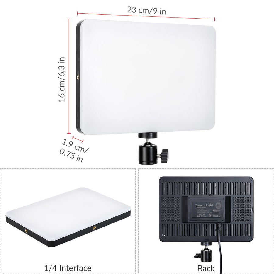 Plokama LIVE-P24 24" Professional LED Studio Light for Photo & Video