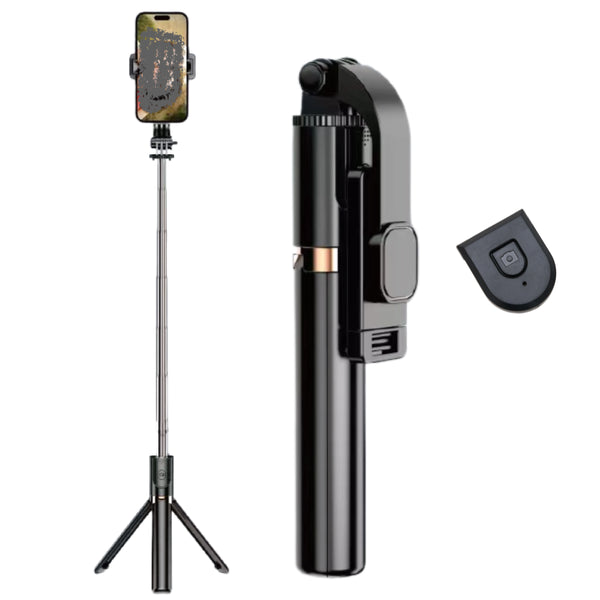 Plokama LIVE-K8 1.3m Wireless Selfie Stick Tripod for iPhone & Android
