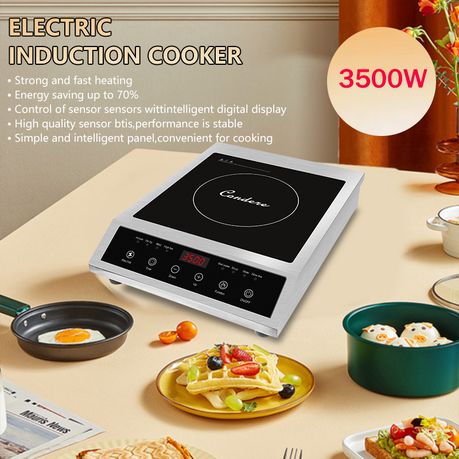 Condere 3500W Fast Heating Safe Use Electric Induction Cooker