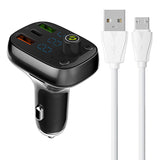 LDNIO C704Q Bluetooth FM Transmitter Car Charger