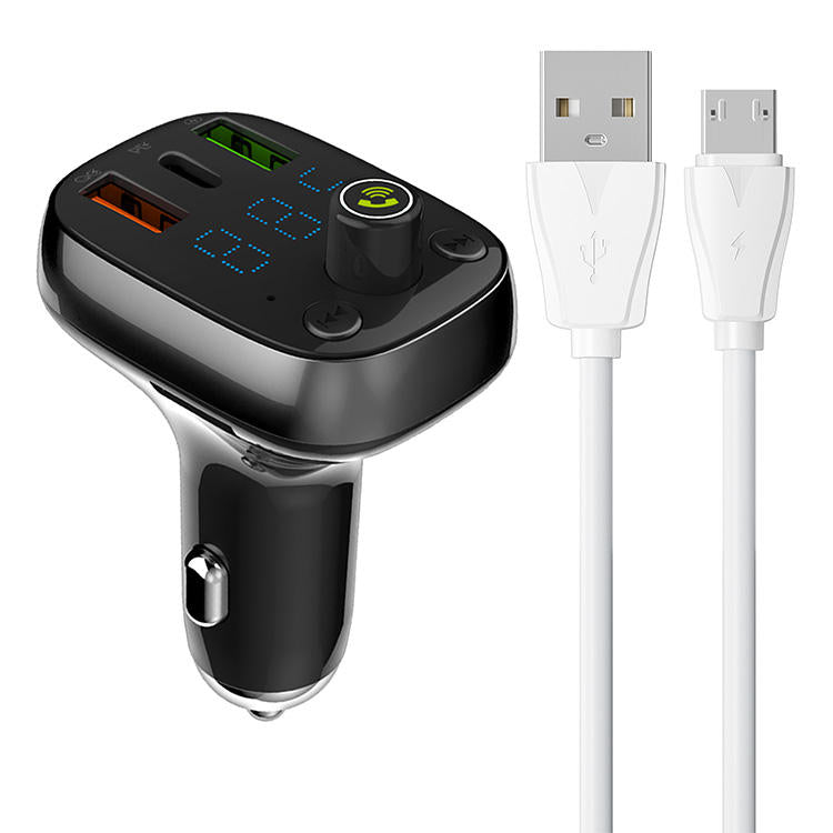 LDNIO C704Q Bluetooth FM Transmitter Car Charger
