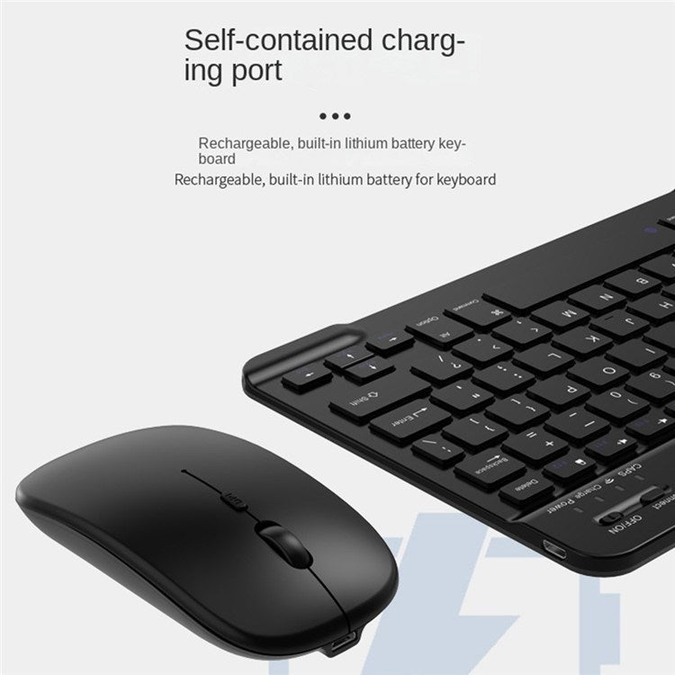 Yilima Bluetooth Keyboard QS-1010 - Ultra Slim Wireless Keyboard for Tablet