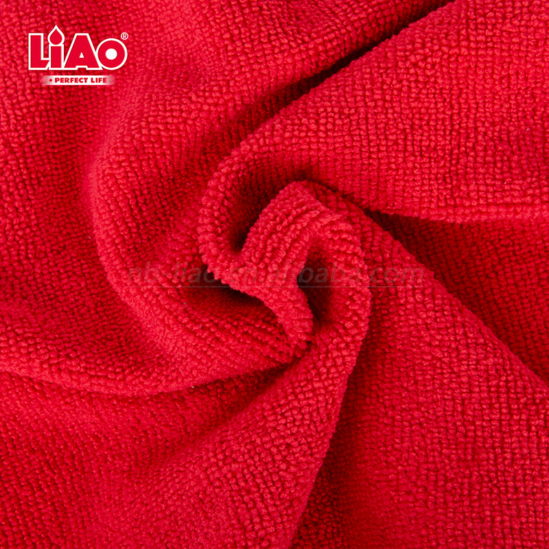 Liao Microfiber Cleaning Cloths Multicolour 35x35cm Pack of 12, Versatile Cleaning, 320 GSM, Reusable, Car & Kitchen Use, 40g per Cloth