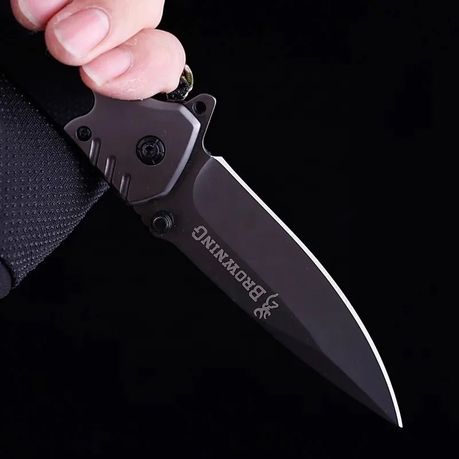 Folding Tactical Pocket Knife handle grip detail