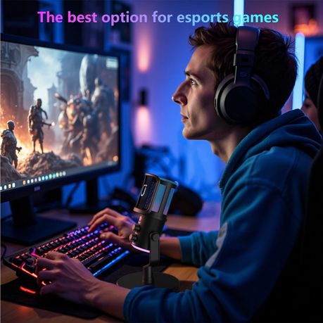 KOOSDA KMP-171 RGB USB Gaming Microphone
