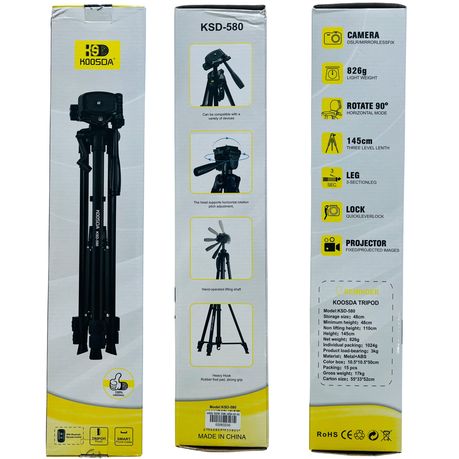 KOOSDA 145cm Tripod