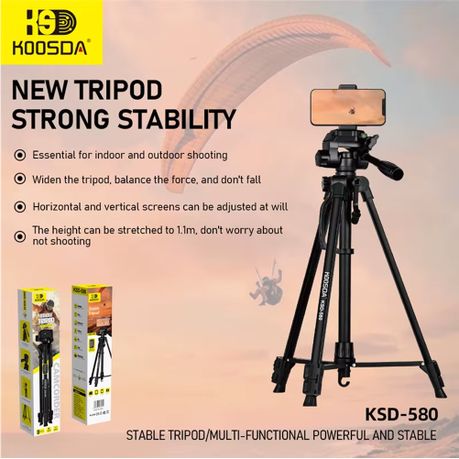 KOOSDA KSD-580 Professional Tripod