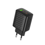 LITO LC25 65W GaN fast charger with USB-C and USB-A ports
