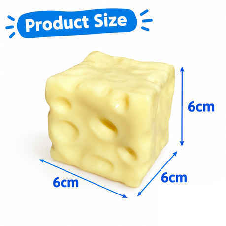 Jumbo Butter Cheese Block Squishy Slow Rebound Stress Toy