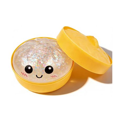 Dumpling Squishy Fidget Stress Toy White