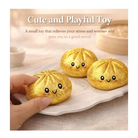 Dumpling Squishy Fidget Stress Toy