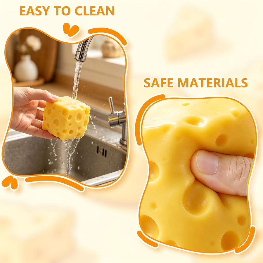 Cheese squishy sensory toy